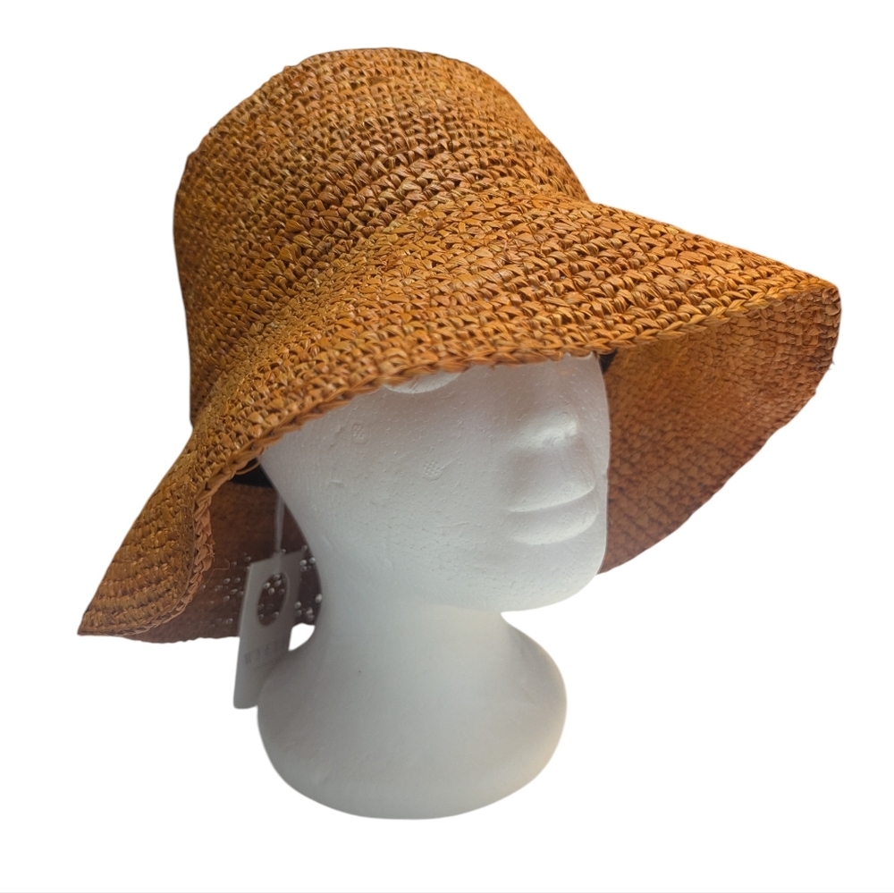 WYETH Packable Woven Straw Sun Hat